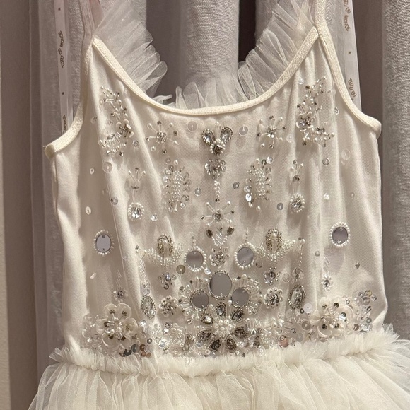 Tutu de Monde Crystal Palace Dress size 4-5 in milk - Picture 3 of 5